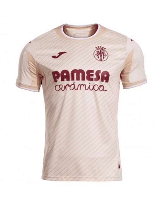 Moški Nogometna dresi replika Villarreal Gostujoči 2025-26 Kratek rokav Moški Nogometna dresi replika Villarreal Gostujoči 2025-26 Kratek rokav